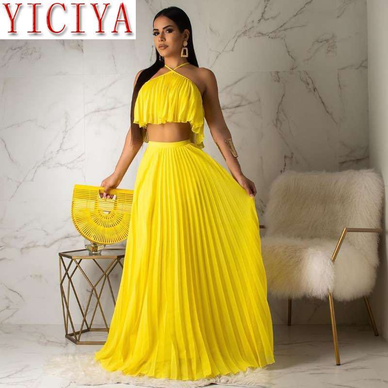 Strapless Ruffles Chiffon Sexy Club Two Piece Set Women Elegant 2Piece Crop Top And Skirt Set Sleeveless Beach Party Outfit, Rose red
Strapless Ruffles Chiffon Sexy Club Two Piece Set Women Elegant 2Piece Crop Top And Skirt Set Sleeveless Beach Party Outfit, Rose red