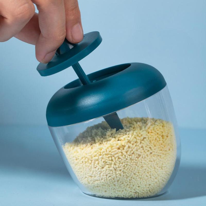 Condiment Container with Spoon Kitchen Plastic Seasoning Box Spice Jars Salt Sugar Condiment Pot
Condiment Container with Spoon Kitchen Plastic Seasoning Box Spice Jars Salt Sugar Condiment Pot