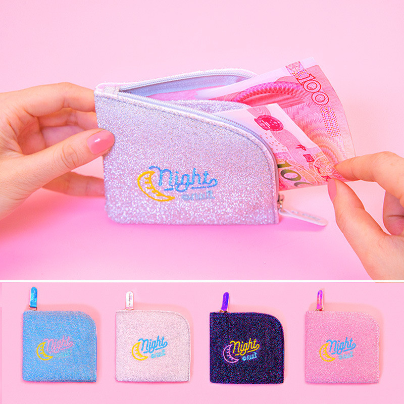 Bentoy Bling Wafer Corner Coin Purse Girl Headphones Storage Zipper Literary Student Wallet Women Small Change Bag, Silver
Bentoy Bling Wafer Corner Coin Purse Girl Headphones Storage Zipper Literary Student Wallet Women Small Change Bag, Silver