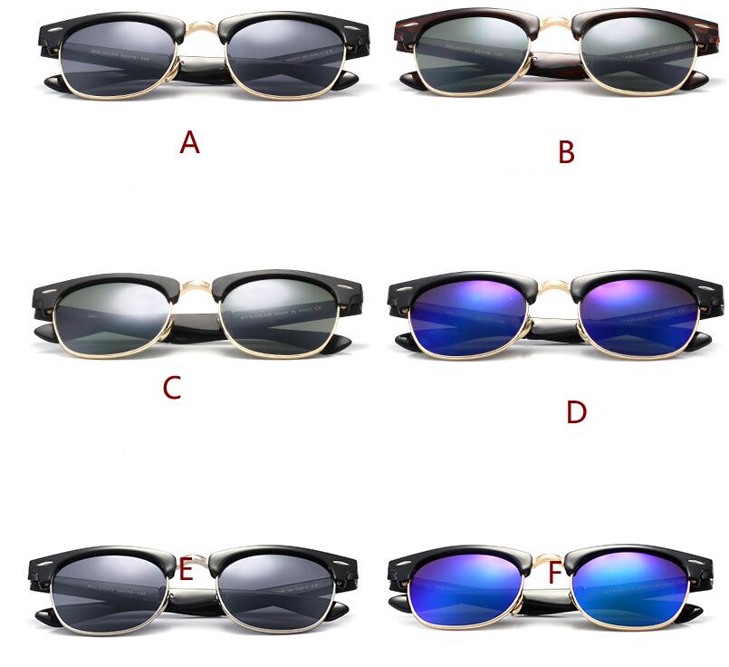 Unisex Folding Classic Sunglasses Fold Mttal Frame Portable Anti-UV Eyeglasses Goggles with Glasses Case black