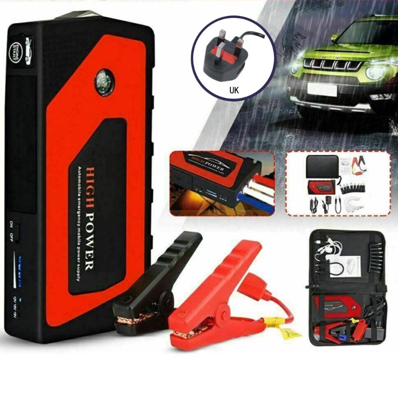 12V Automobile Emergency Start Car Jump Starter Portable USB Power Bank Voltage T8WF
12V Automobile Emergency Start Car Jump Starter Portable USB Power Bank Voltage T8WF