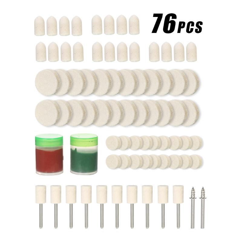 Hot New 76pcs 1/8" Electric Grinder Engraver dremel drill Shank Rotary Tool Accessories Set Wool Felt Wax Polishing Bits Kit+Sto
Hot New 76pcs 1/8" Electric Grinder Engraver dremel drill Shank Rotary Tool Accessories Set Wool Felt Wax Polishing Bits Kit+Sto