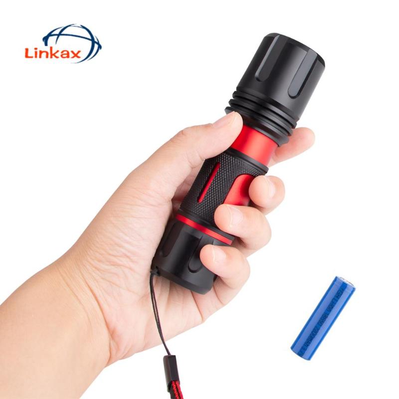 1800LM XML-2 Led Tactical Work Light Zoomable 5 modes torch with 18650 battery for Outdoor Hiking Camping Caving
1800LM XML-2 Led Tactical Work Light Zoomable 5 modes torch with 18650 battery for Outdoor Hiking Camping Caving