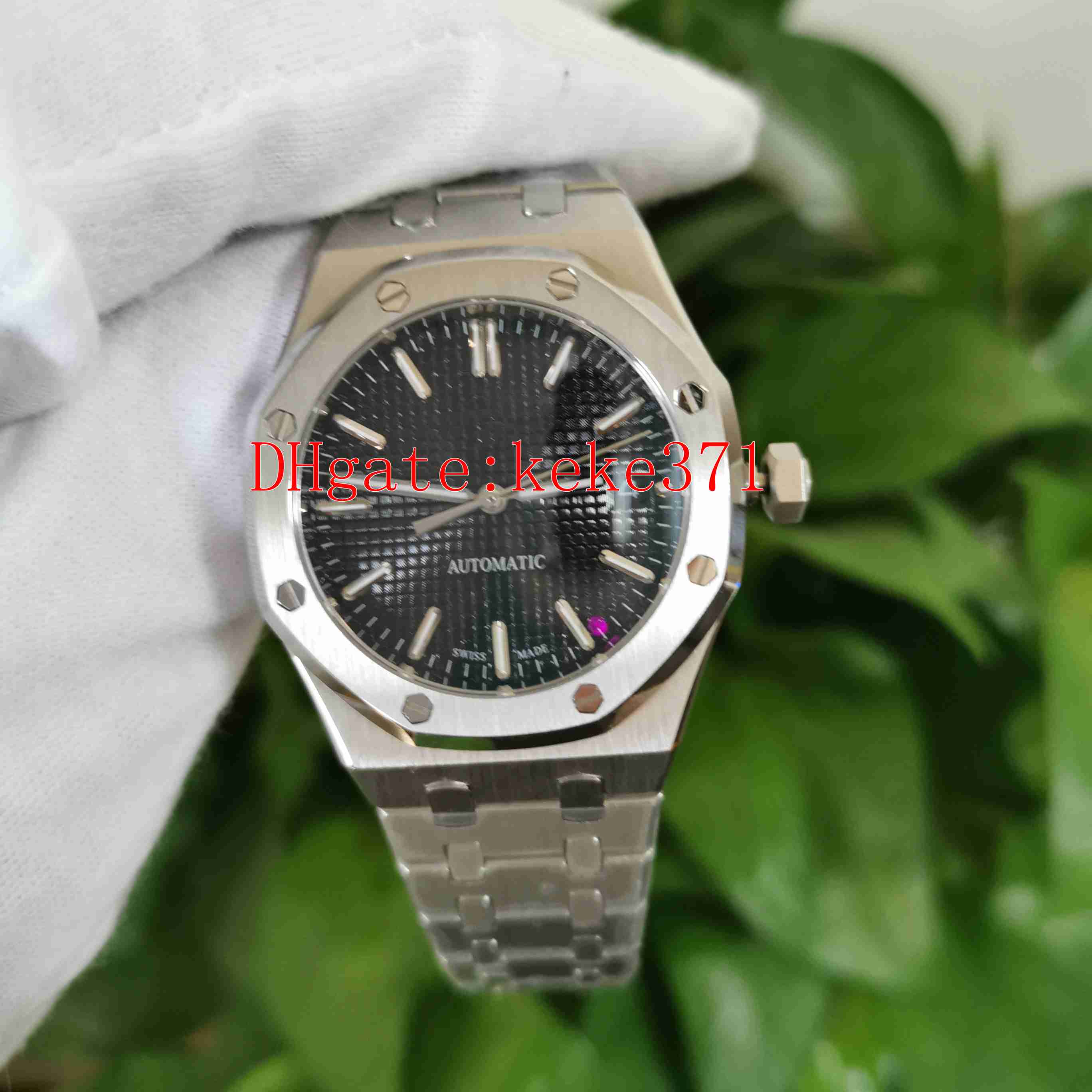 N8 Wristwatches Royal Oak 15450ST.OO.1256ST.03 15450ST 15450 37mm Stainless Steel Mechanical Transparent mechanical Men Watch Mens Watches, Slivery;brown
N8 Wristwatches Royal Oak 15450ST.OO.1256ST.03 15450ST 15450 37mm Stainless Steel Mechanical Transparent mechanical Men Watch Mens Watches, Slivery;brown
