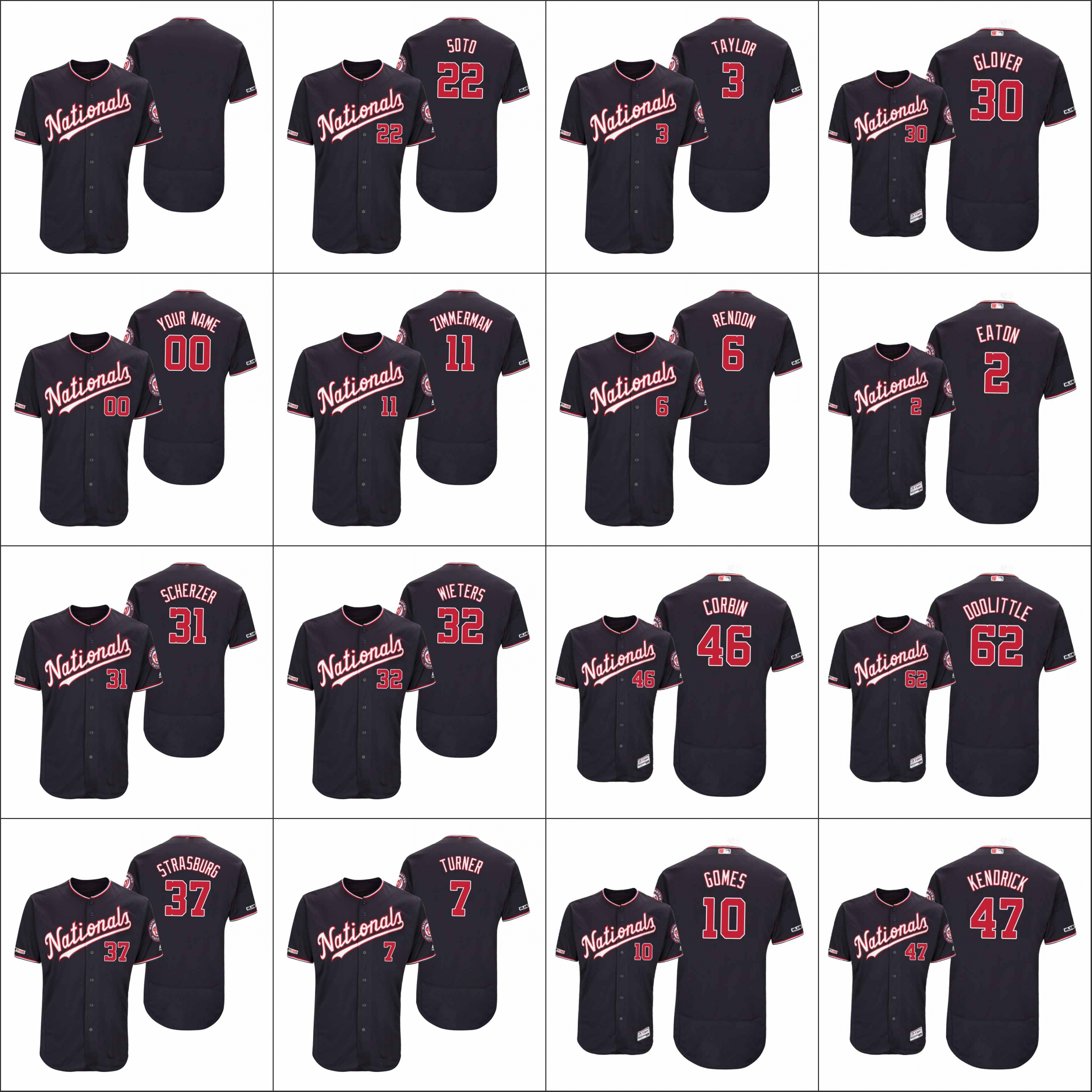 Washington Nationals Men #22 Juan Soto 31 Max Scherzer 37 Stephen Strasburg Women Youth Authentic Flex Base Custom Jersey
Washington Nationals Men #22 Juan Soto 31 Max Scherzer 37 Stephen Strasburg Women Youth Authentic Flex Base Custom Jersey