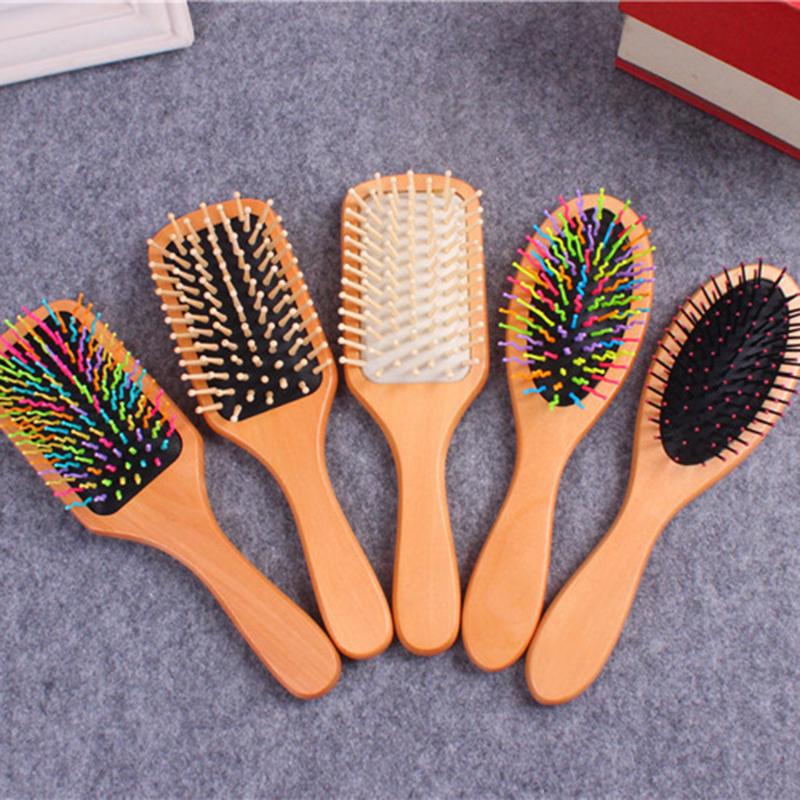 1PC Massage Wood Comb Hair Care Anti-static Paddle Brush Head Straight Curly Hair Vent Brush Care Healthy bamboo comb
1PC Massage Wood Comb Hair Care Anti-static Paddle Brush Head Straight Curly Hair Vent Brush Care Healthy bamboo comb