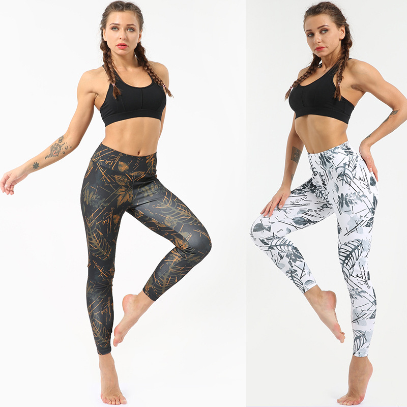 New Sports Wear for Women Gym Ink Painting Digital Printing Yoga Hip High Waist Leggings Sport Pants Women, Beige
New Sports Wear for Women Gym Ink Painting Digital Printing Yoga Hip High Waist Leggings Sport Pants Women, Beige