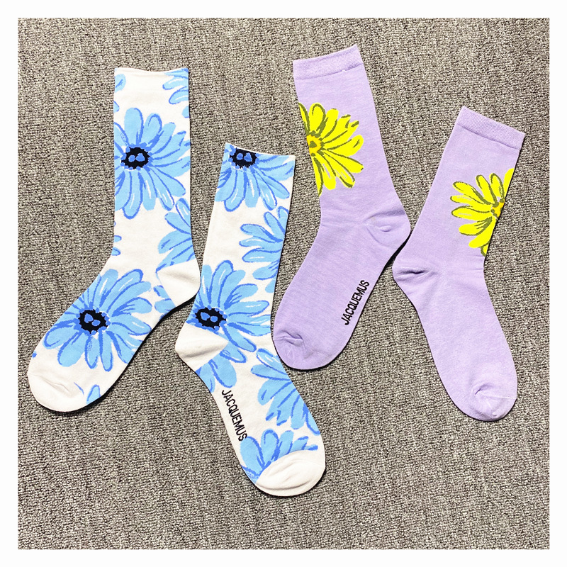 Drop Ship Adult Crew Cotton Socks Taro Dusk Purple Sun Flower Sunflower Daisies Daisy Lady Blue 2020 Vogue New Street Fashion 
Drop Ship Adult Crew Cotton Socks Taro Dusk Purple Sun Flower Sunflower Daisies Daisy Lady Blue 2020 Vogue New Street Fashion