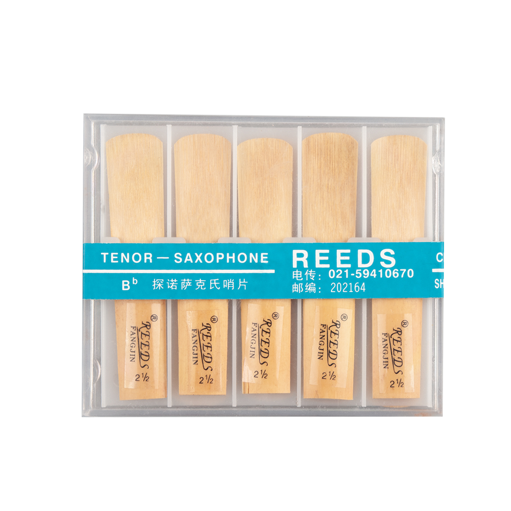 NAOMI 10PCS Tenor Saxophone Reeds Sax Traditional Reeds Strength 25