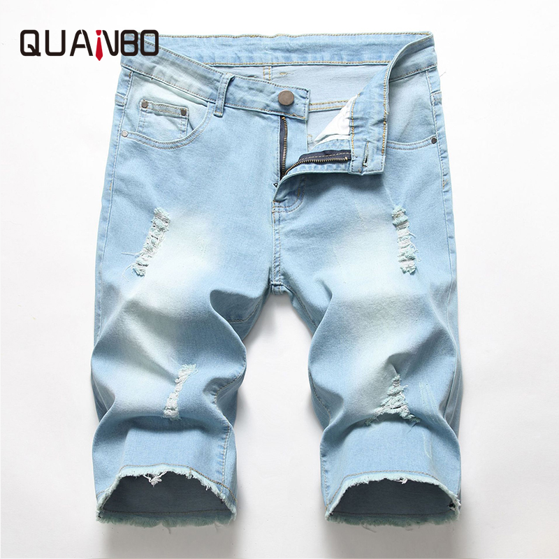 QUANBO 2020 Summer New Men's Stretch Short Jeans Fashion Vintage Casual Slim Fit Denim Shorts High Quality Ripped Shorts 40 42, 1204
QUANBO 2020 Summer New Men's Stretch Short Jeans Fashion Vintage Casual Slim Fit Denim Shorts High Quality Ripped Shorts 40 42, 1204