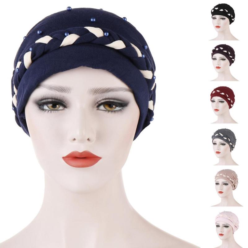 Muslim Women Stretch Braid Cross Whip Bead Cross Turban Hat Scarf Beanie Caps Hijab Headwear Head Wrap Hair Accesories
Muslim Women Stretch Braid Cross Whip Bead Cross Turban Hat Scarf Beanie Caps Hijab Headwear Head Wrap Hair Accesories