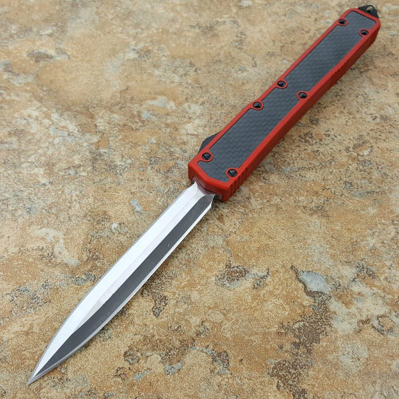 red Makora II 106-1 T6-6061 D/E D2 carbon fiber folding customized automatic knife automatic knives auto knife
red Makora II 106-1 T6-6061 D/E D2 carbon fiber folding customized automatic knife automatic knives auto knife