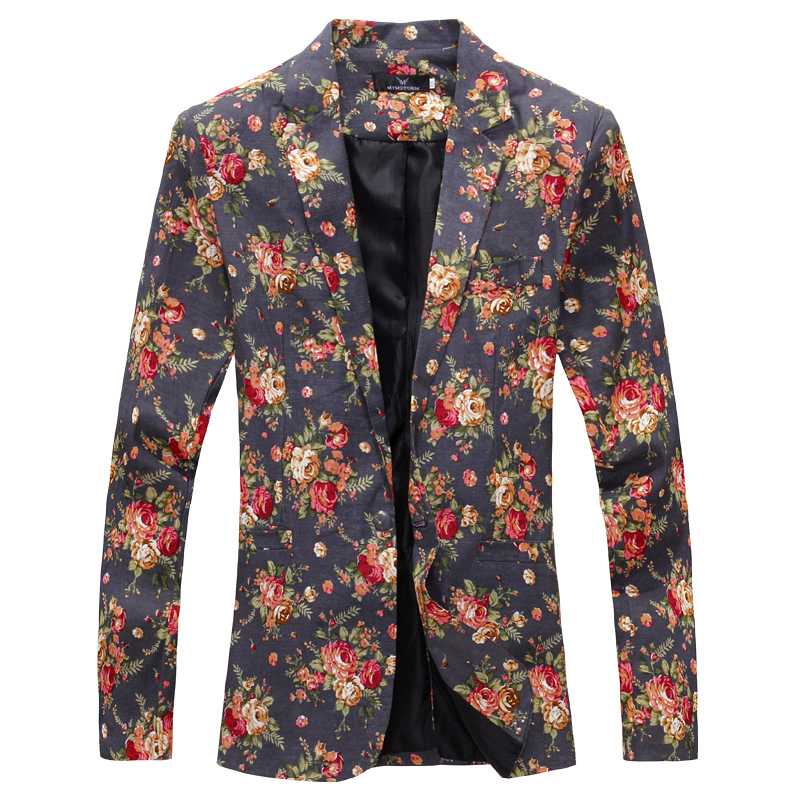 Business New Arrived Brand Men Flower Fashion Blazer Jacket k Men Suit Personality Unique Style Male Casual Suit Jacket, Black
Business New Arrived Brand Men Flower Fashion Blazer Jacket k Men Suit Personality Unique Style Male Casual Suit Jacket, Black