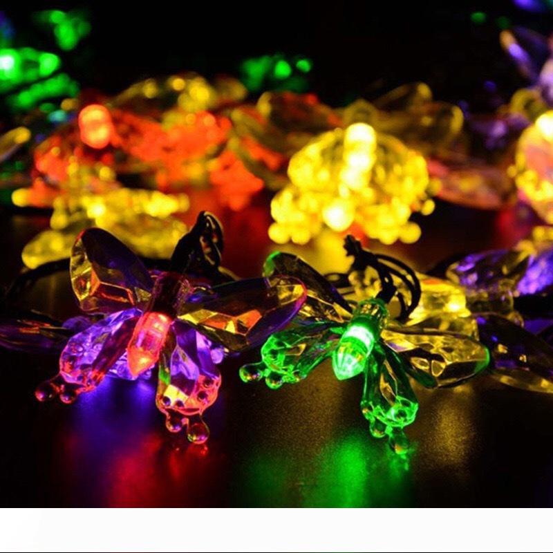 Solar string lights butterfly light string led christmas lights led solar lights 4.8M 20 LEDs Solar power outdoor waterproof For Garden
Solar string lights butterfly light string led christmas lights led solar lights 4.8M 20 LEDs Solar power outdoor waterproof For Garden