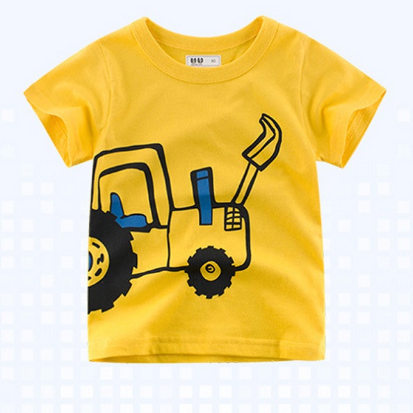 2020 Kids T-shirt for Boys T Shirt Car Cartoon Pattern Tops Child T-shirts for Girls Kids Boy Tshirt Kids Fashion Tees - view 7
