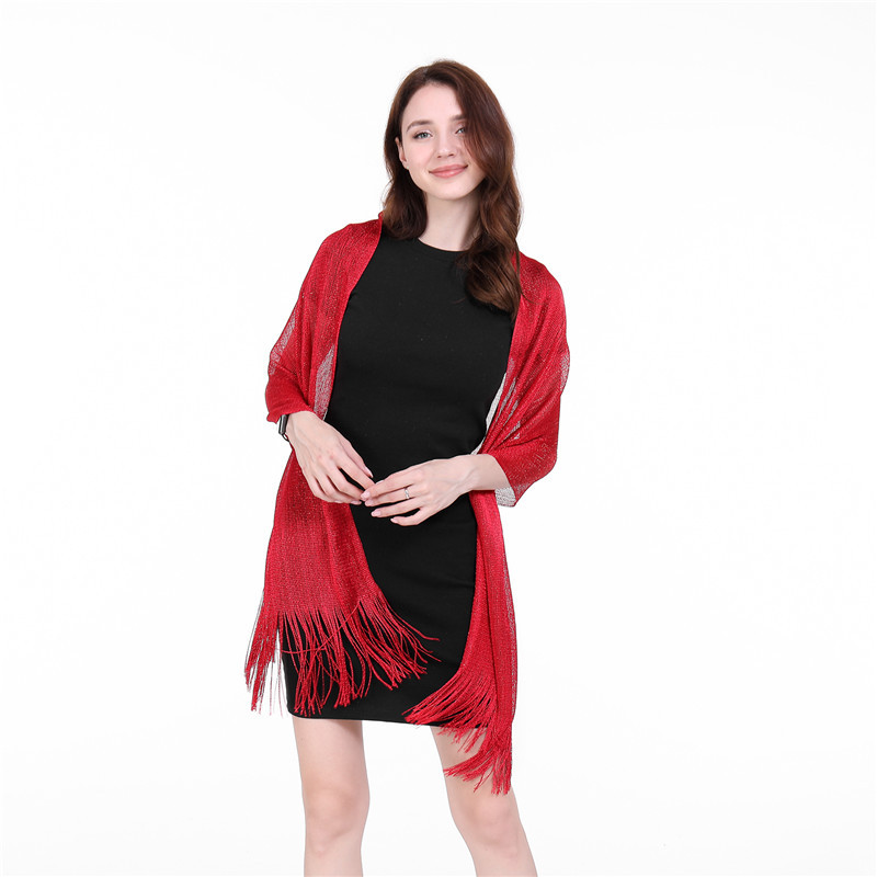2020 Hot Sale High-quality Fashion Party Shawl Tassel Scarf Popular Comfortable Clothing Accessories Elegant Ladies Scarf Cheap