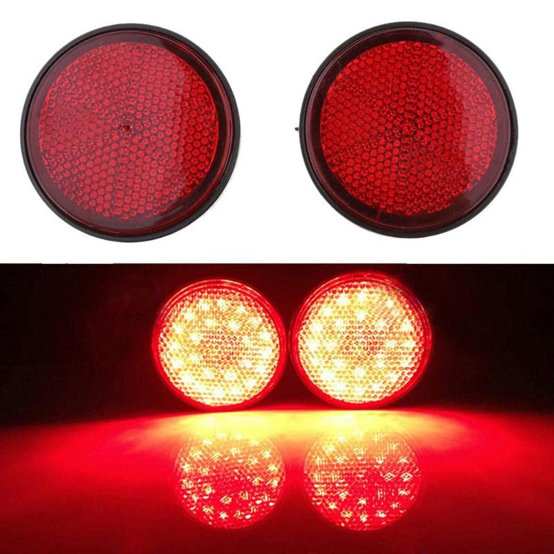 2pcs 2.16inch High Visibility Round Reflective Warning Reflector Weatherproof Fits for Car Motorcycle Bicycles B2Cshop
2pcs 2.16inch High Visibility Round Reflective Warning Reflector Weatherproof Fits for Car Motorcycle Bicycles B2Cshop