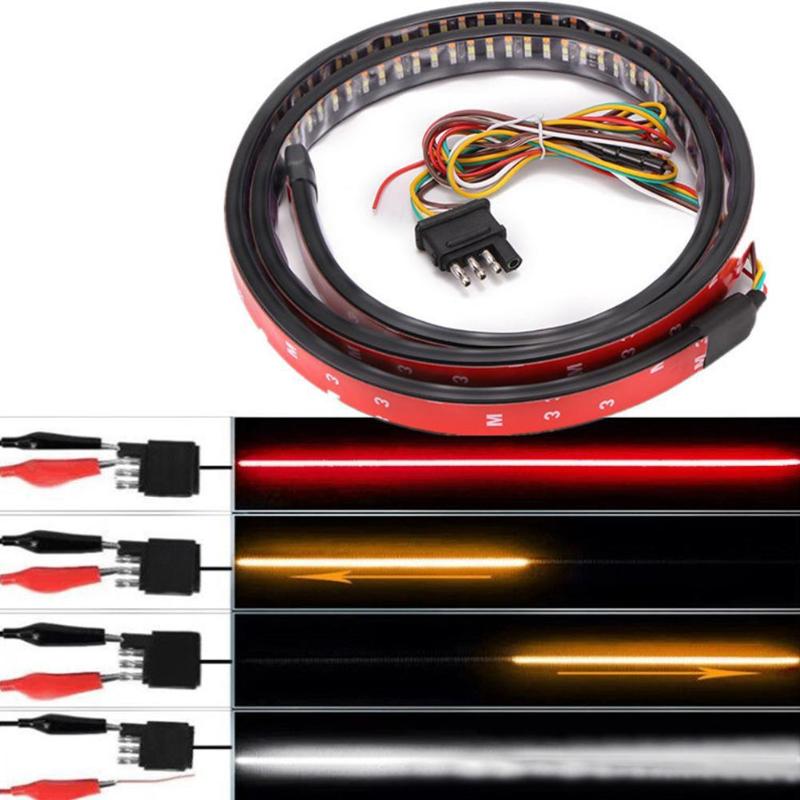 Car Light Three-row Pickup Truck Taillights 60-inch 150cm Pick-up Truck Lights Tri-color LED Light Tail Lamp
Car Light Three-row Pickup Truck Taillights 60-inch 150cm Pick-up Truck Lights Tri-color LED Light Tail Lamp