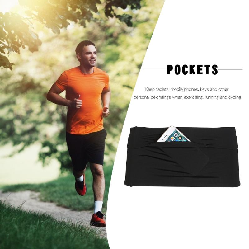 Three Sizes High-capacity Waist Bag Elastic Running Bags Pocket Black Tablet Phone Case for Outdoor Sports Jogging, 385x155x8mm
Three Sizes High-capacity Waist Bag Elastic Running Bags Pocket Black Tablet Phone Case for Outdoor Sports Jogging, 385x155x8mm