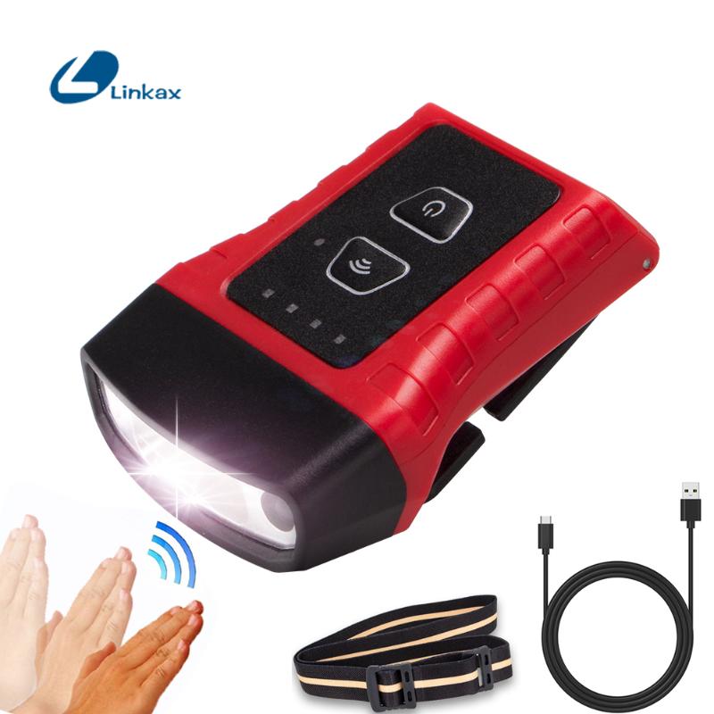 LED Headlight COB Cap Light 5 Modes Super Bright Built-in Recharged Battery Waterproof Camping Lantern Forehead Torch
LED Headlight COB Cap Light 5 Modes Super Bright Built-in Recharged Battery Waterproof Camping Lantern Forehead Torch