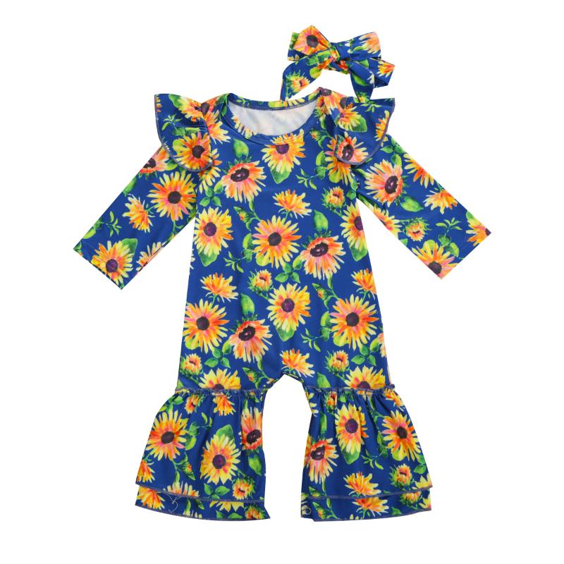 Baby Sunflower Print Jumpsuit Spring and Autumn Fashion Casual Long Sleeve Round Neck Soft Comfortable Breathable Romper, As pic
Baby Sunflower Print Jumpsuit Spring and Autumn Fashion Casual Long Sleeve Round Neck Soft Comfortable Breathable Romper, As pic