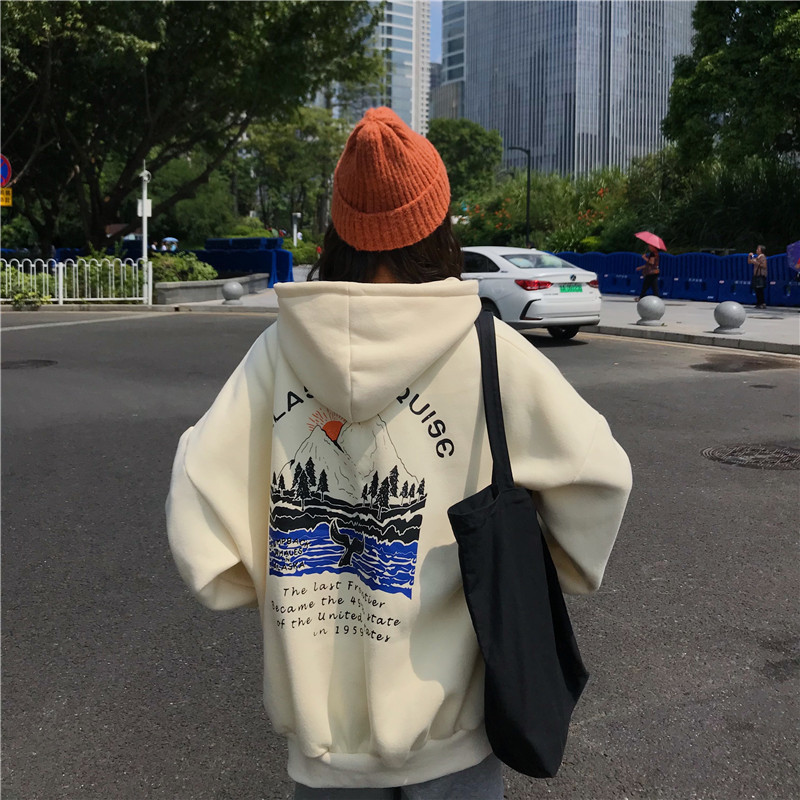 Sweatshirts Female Hoodies Thick Women Pullover Tops Long Sleeve Women's Hoodies Harajuku Woman Hoodie Hooded for Lady Clothes, White
Sweatshirts Female Hoodies Thick Women Pullover Tops Long Sleeve Women's Hoodies Harajuku Woman Hoodie Hooded for Lady Clothes, White