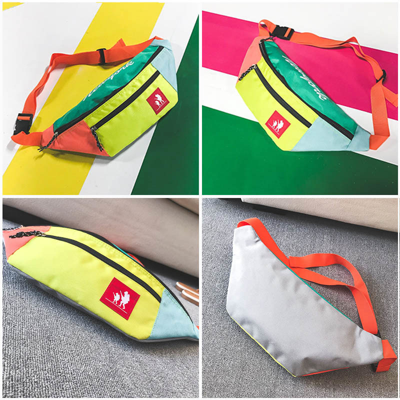 Unisex Waist Bag Fanny Pack Fashion Bags For The Belt Multifunction Chest Bag Banana Packs Hip Hop Bum Package Crossbody Pack MX200717