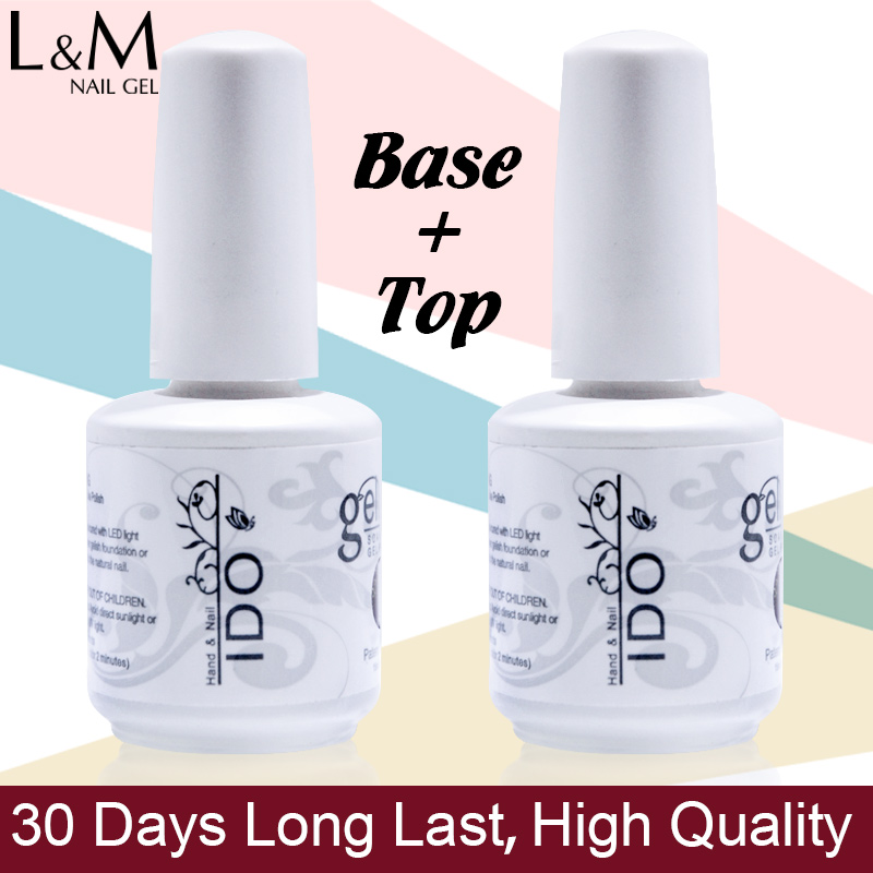 2 Pcs Kit ido Gelpolish 15 ml Top Coat Base Coat UV Gel Polish Soak Off Professional Primer Nude White Color Nail Gel Products, 1 base 1no wipe top
2 Pcs Kit ido Gelpolish 15 ml Top Coat Base Coat UV Gel Polish Soak Off Professional Primer Nude White Color Nail Gel Products, 1 base 1no wipe top