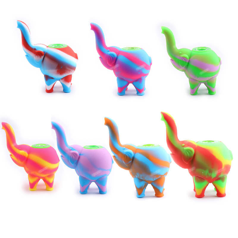 Elephant Water Bongs Mini Bubbler 4.5'' Pipes Multiple Colors Silicone Oil Rigs bong Glass Bowl Smoking Hookah Free shipping
Elephant Water Bongs Mini Bubbler 4.5'' Pipes Multiple Colors Silicone Oil Rigs bong Glass Bowl Smoking Hookah Free shipping