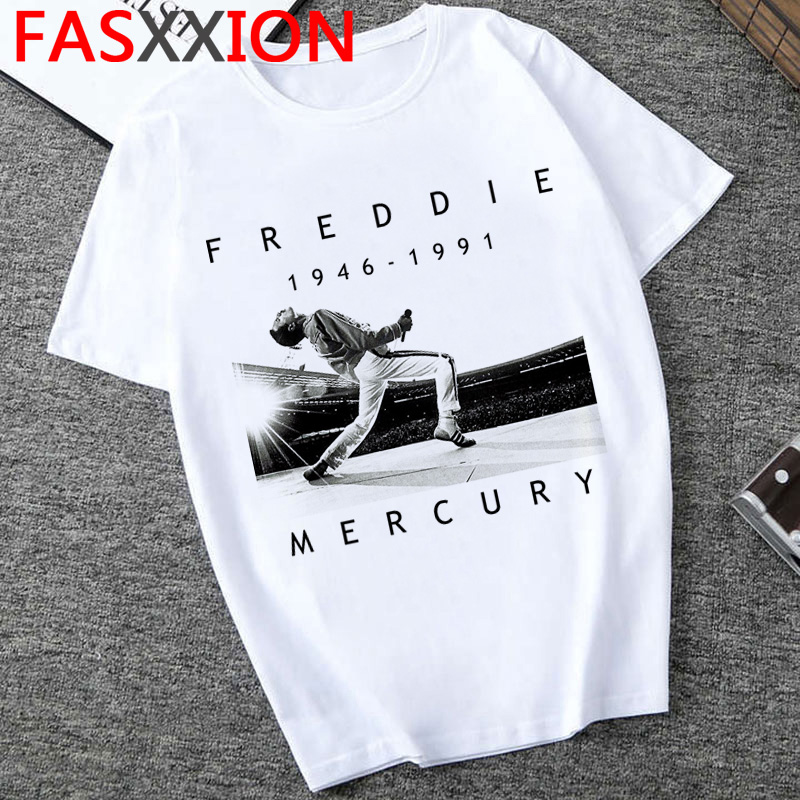 Freddie Mercury T Shirt Men Hip Hop 2020 Harajuku Tshirt The Queen Band Graphic Tees Men Fashion 90s Top T-shirt Male, 20393
Freddie Mercury T Shirt Men Hip Hop 2020 Harajuku Tshirt The Queen Band Graphic Tees Men Fashion 90s Top T-shirt Male, 20393
