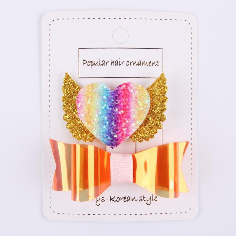 free shipping 8pcs Children's glitter cartoon heart wing baby clip and pool hair bows girl hair accessories set, 20200321746
free shipping 8pcs Children's glitter cartoon heart wing baby clip and pool hair bows girl hair accessories set, 20200321746