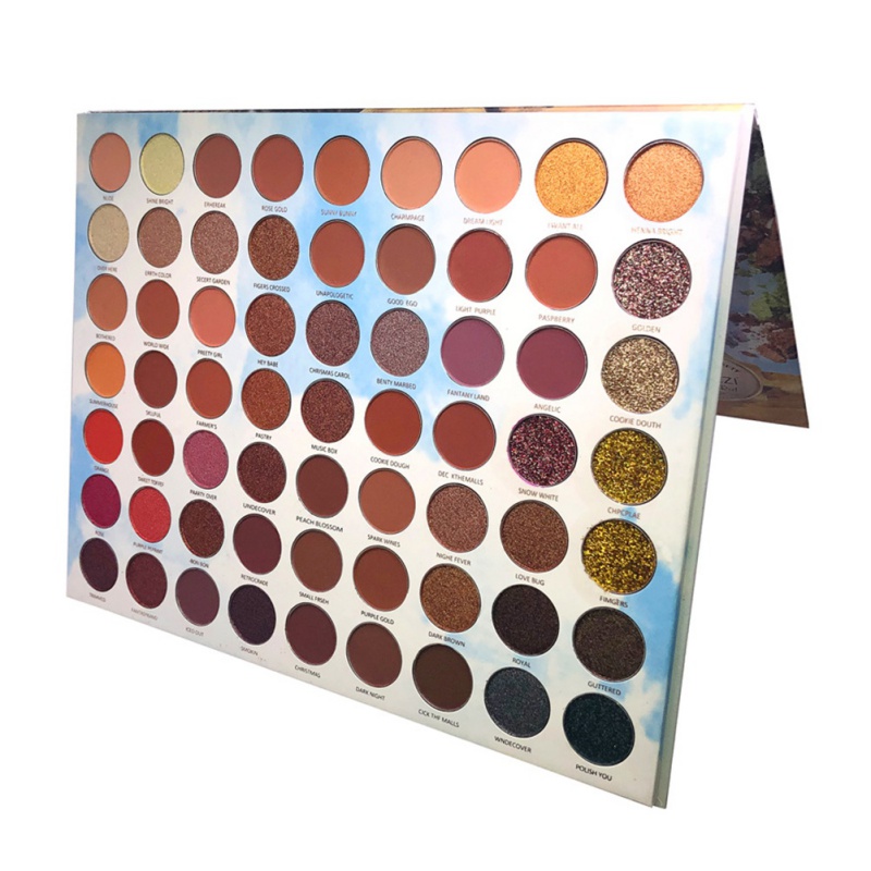 63 Colors Pigmented Glitter Eyeshadow Makeup Palette Earth Shade Color Shimmering Palette
63 Colors Pigmented Glitter Eyeshadow Makeup Palette Earth Shade Color Shimmering Palette