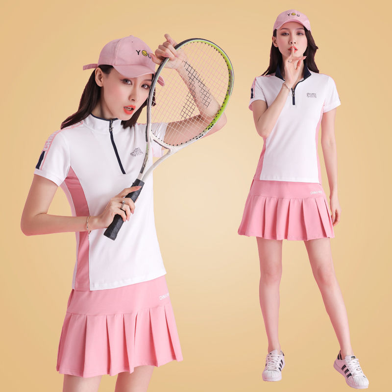 Badminton Suit, Female Summer 2020 New Anti-Exposure Sports Divided Skirt Tennis Skirt Short Sleeve Autumn Suit, Blue
Badminton Suit, Female Summer 2020 New Anti-Exposure Sports Divided Skirt Tennis Skirt Short Sleeve Autumn Suit, Blue