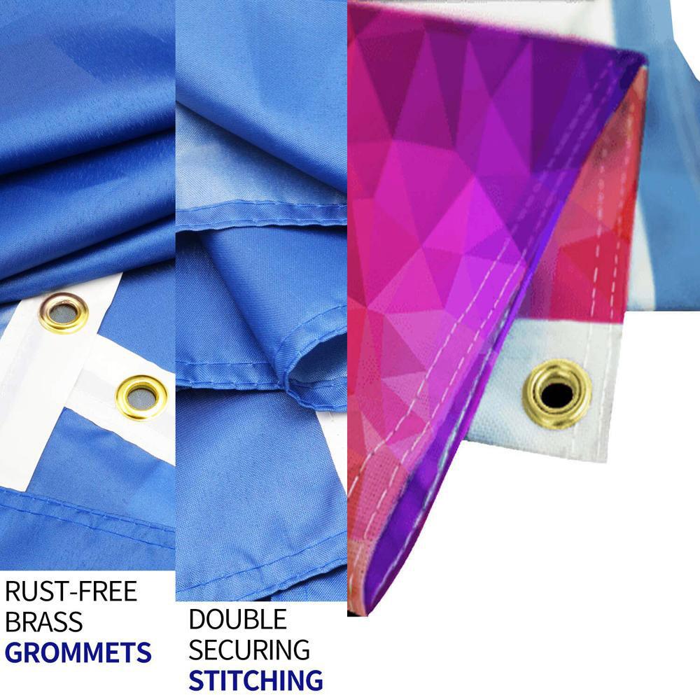 Custom Flag 4x6 FT Banner 120x180cm Sports Party Club Gift Digital Printing Polyester Advertising Indoor Outdoor Printed Flags and Banners