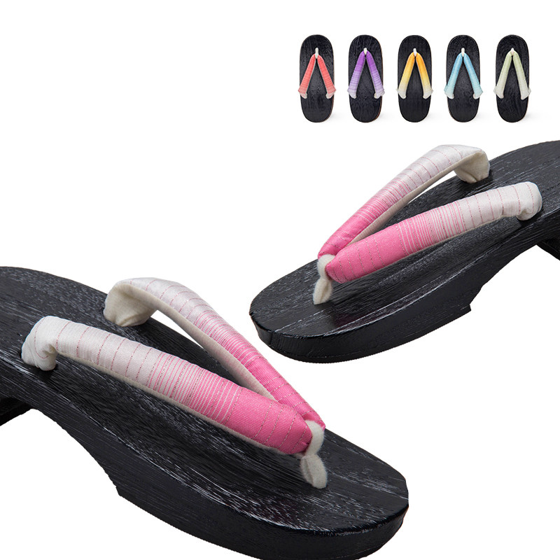 Japanese Traditional Kimono Geta Woman Anime Cosplay Geisha Party Stage Shoes Outdoor Sandals Obi Ao Dai Round Toe Slipper
Japanese Traditional Kimono Geta Woman Anime Cosplay Geisha Party Stage Shoes Outdoor Sandals Obi Ao Dai Round Toe Slipper