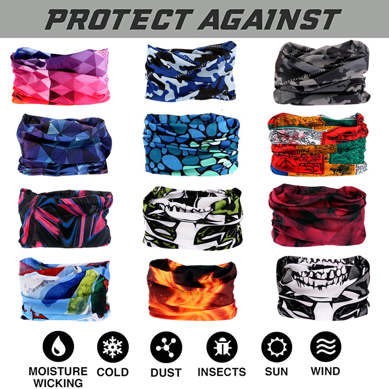 6/12pcs Outdoor Sport Cycling Bandana Mask Multifunctional Headband Neck Seamless Cycling Scarf Men Women Camping Hiking Scarf, E661688 6pcs
6/12pcs Outdoor Sport Cycling Bandana Mask Multifunctional Headband Neck Seamless Cycling Scarf Men Women Camping Hiking Scarf, E661688 6pcs
