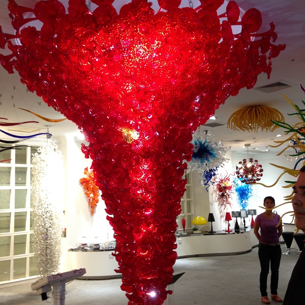 Luxury Modern Lamp Art Designed Glass Chandeliers Light Red Murano LED Chihuly Style Hotel Lobby Decor Big Chandelier Pendant for Sale
Luxury Modern Lamp Art Designed Glass Chandeliers Light Red Murano LED Chihuly Style Hotel Lobby Decor Big Chandelier Pendant for Sale