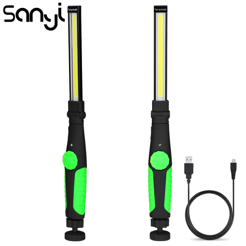 SANYI USB Rechargeable Torch built-in Battery 3800LM Working Light LED COB Strong Magnetic Portable Lantern
SANYI USB Rechargeable Torch built-in Battery 3800LM Working Light LED COB Strong Magnetic Portable Lantern