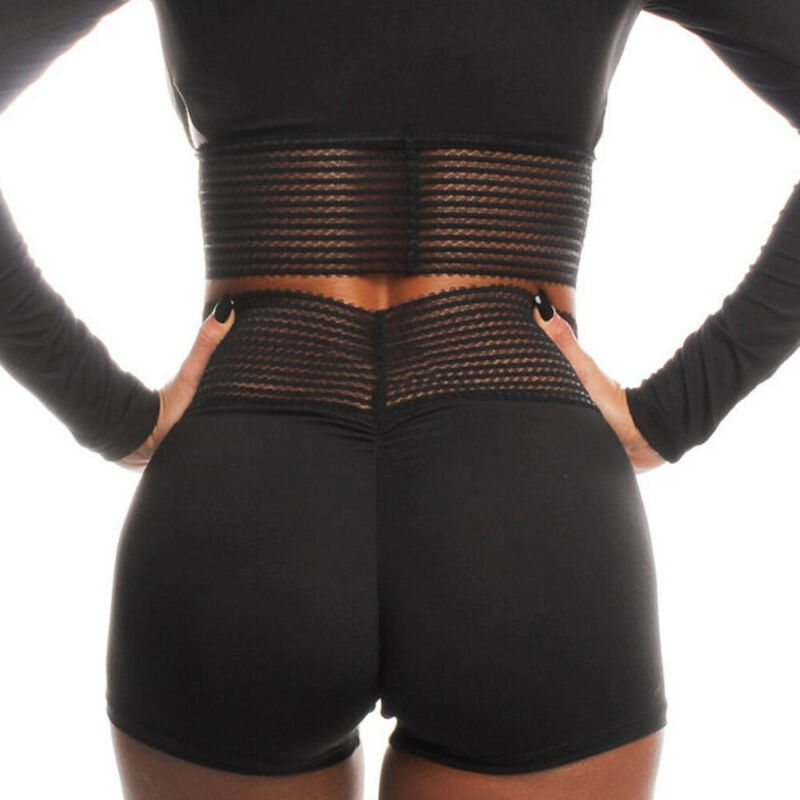 2019 New Elastic Booty Shorts Sexy Slim Feminino Pantalones Mujer Fitness Women Sporting Runs Female Short Pants Dropshipping T200412