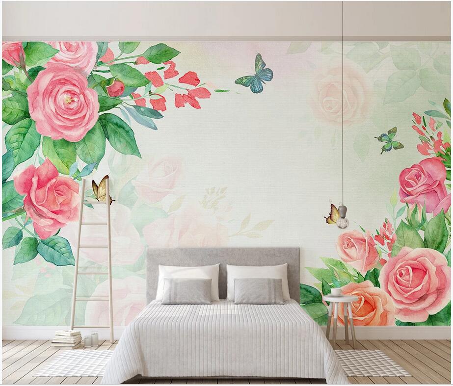 3d wallpaper custom photo mural Modern minimalist hand painted pink rose flower background Home interior wallpaper for walls in rolls, Non-woven fabric
3d wallpaper custom photo mural Modern minimalist hand painted pink rose flower background Home interior wallpaper for walls in rolls, Non-woven fabric