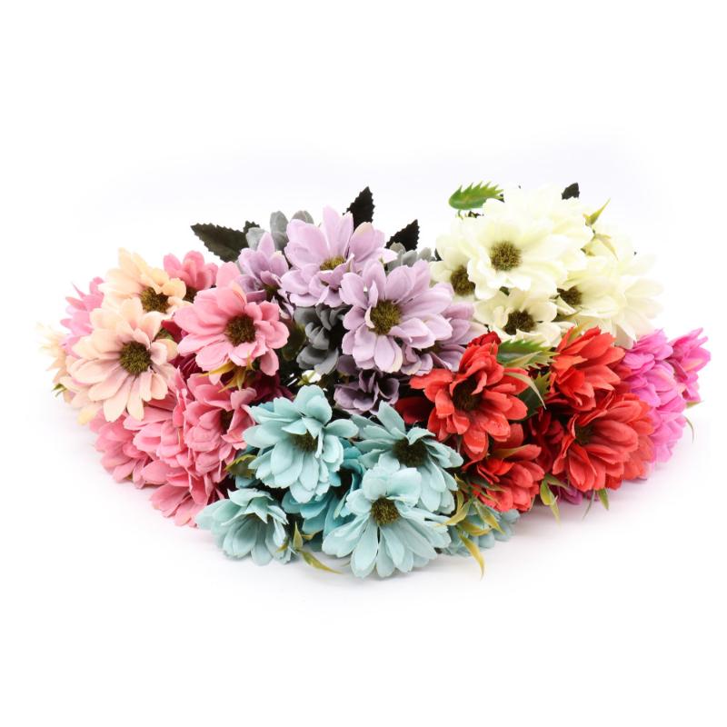 1 Bunch Artificial Flower Bouquet Silk Fake Flowers Leaf Spring Daisy Bridal Flowers for Home Table Party Decoration Props, White
1 Bunch Artificial Flower Bouquet Silk Fake Flowers Leaf Spring Daisy Bridal Flowers for Home Table Party Decoration Props, White