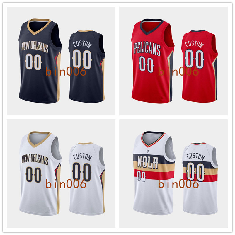 Custom New OrleansPelicansMen 100% embroidery Association Statement Icon basketball jersey S-6XL, Black
Custom New OrleansPelicansMen 100% embroidery Association Statement Icon basketball jersey S-6XL, Black