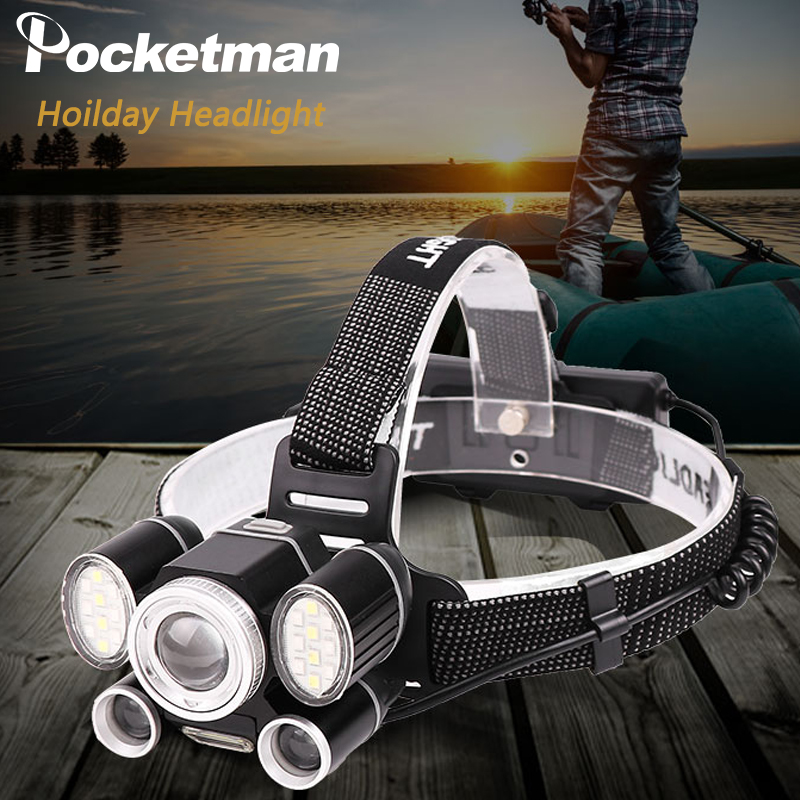 8000lumens 6 lens LED fishing headlight powered by powerful 18650 rechargeable battery for camping lantern hand-free biking lamp
8000lumens 6 lens LED fishing headlight powered by powerful 18650 rechargeable battery for camping lantern hand-free biking lamp