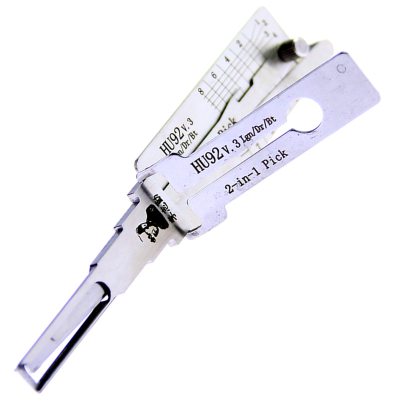 Hot LISHI HU92 2 in 1 Auto Pick and Decoder Locksmith Tools Auto Locksmith Tools to Open Car Door
Hot LISHI HU92 2 in 1 Auto Pick and Decoder Locksmith Tools Auto Locksmith Tools to Open Car Door