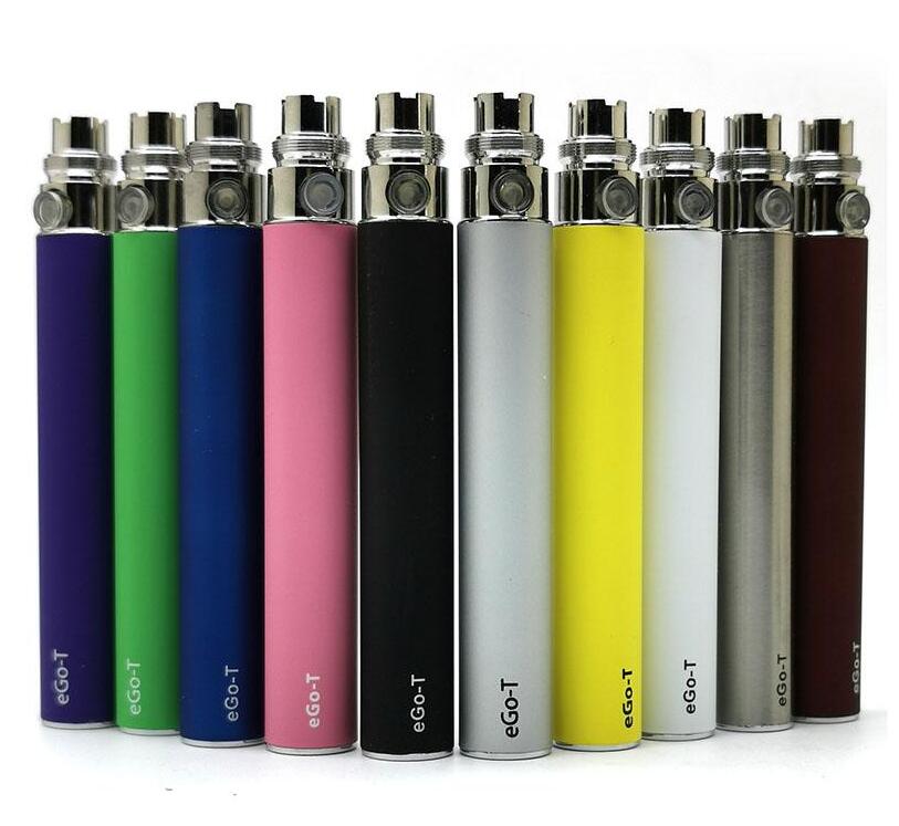 eGo T Battery 650mAh 900mAh 1100mAh Vape Pen Battery E Cigarette Batteries 510 Threading 10 Colors 5pcs/Pack For eJuice Atomizer Vaporizer
eGo T Battery 650mAh 900mAh 1100mAh Vape Pen Battery E Cigarette Batteries 510 Threading 10 Colors 5pcs/Pack For eJuice Atomizer Vaporizer