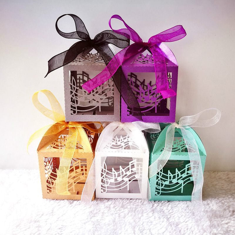 50pcs Musical Notes Candy Boxes Sweets Favor Gift Boxes With Ribbon For Teachers' Day Birthday Easter Wedding Party Decoration
50pcs Musical Notes Candy Boxes Sweets Favor Gift Boxes With Ribbon For Teachers' Day Birthday Easter Wedding Party Decoration