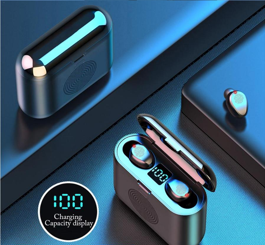 F9 2 In 1 tws Mini 5.0 wireless Earphone speaker smart led display Sports Stereo Wireless Headset with Surround Sound Speaker, Mixed color
F9 2 In 1 tws Mini 5.0 wireless Earphone speaker smart led display Sports Stereo Wireless Headset with Surround Sound Speaker, Mixed color