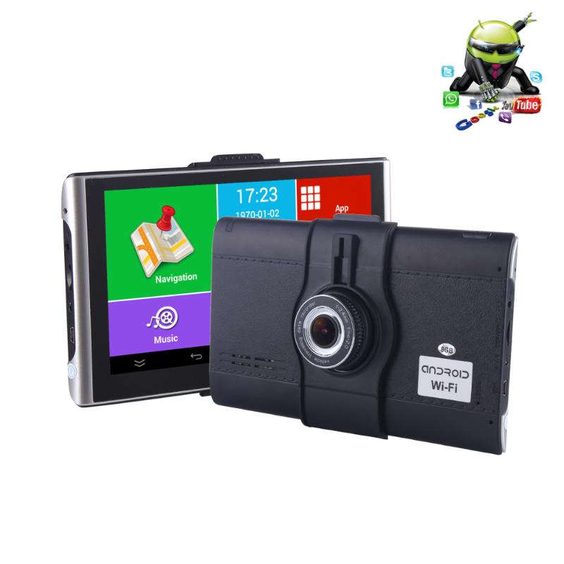 7 inch HD Car GPS Navigation Android Smart DVR Dash Cam Camera Vehicle Truck GPS Sat Nav Wireless Wifi Bluetooth FM Radio
7 inch HD Car GPS Navigation Android Smart DVR Dash Cam Camera Vehicle Truck GPS Sat Nav Wireless Wifi Bluetooth FM Radio