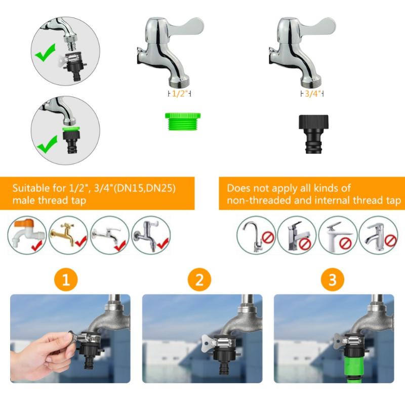 Magic Garden Water Hose Flexible Hose Expandable Garden Reels Tube Car Watering Connector Irrigation With Spray Gun