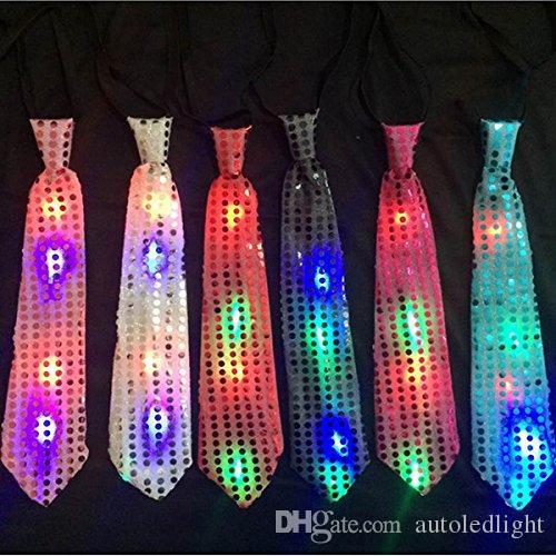 Fashion LED Glowing Tie Dance Party Bar Stage Glowing Flashing Tie colorful for woman man children
Fashion LED Glowing Tie Dance Party Bar Stage Glowing Flashing Tie colorful for woman man children